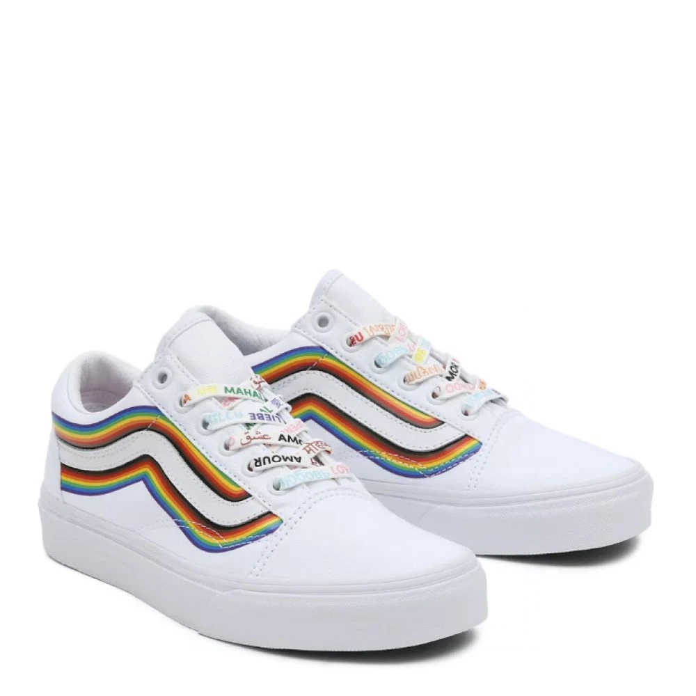 Vans Pride Old Skool In White/True White - Image 2