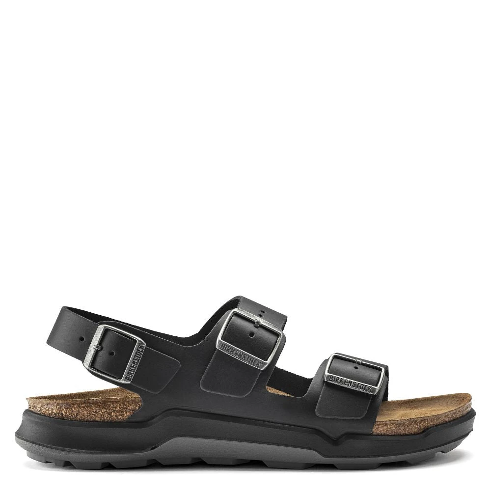 Birkenstock Men's Milano CT Oiled Leather In Black