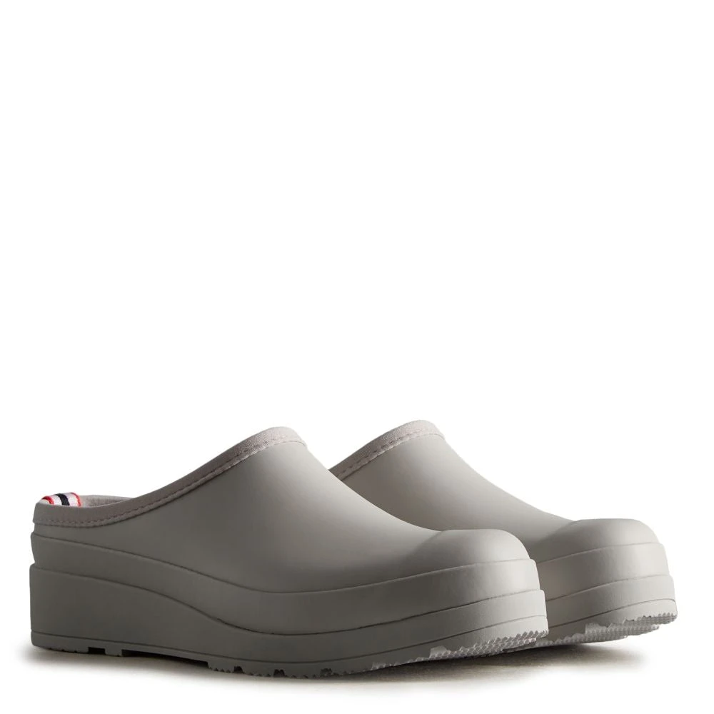 Hunter Women's Play Clogs In Zinc Grey - Image 2