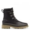 Sorel Women's Lennox Street Boot In Black/Sage