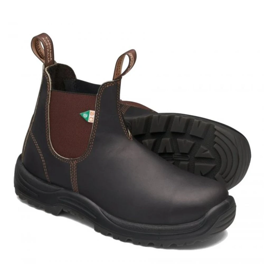 Blundstone Work & Safety Boot 162 In Stout Brown - Image 3