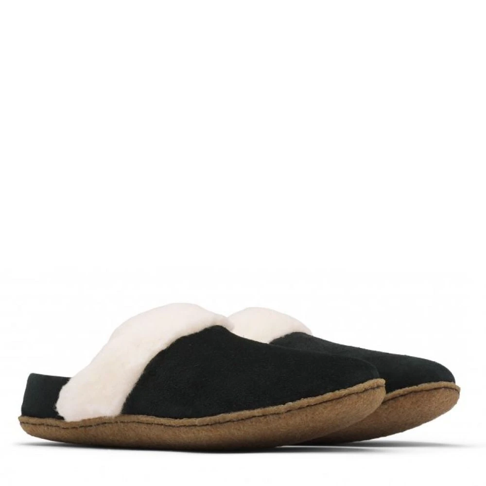 Sorel Women's Nakiska Slide II In Black/Natural - Image 2