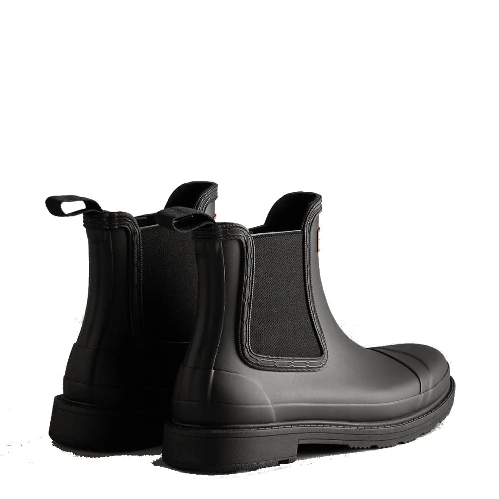 Hunter Women's Commando Chelsea Boots In Black - Image 3