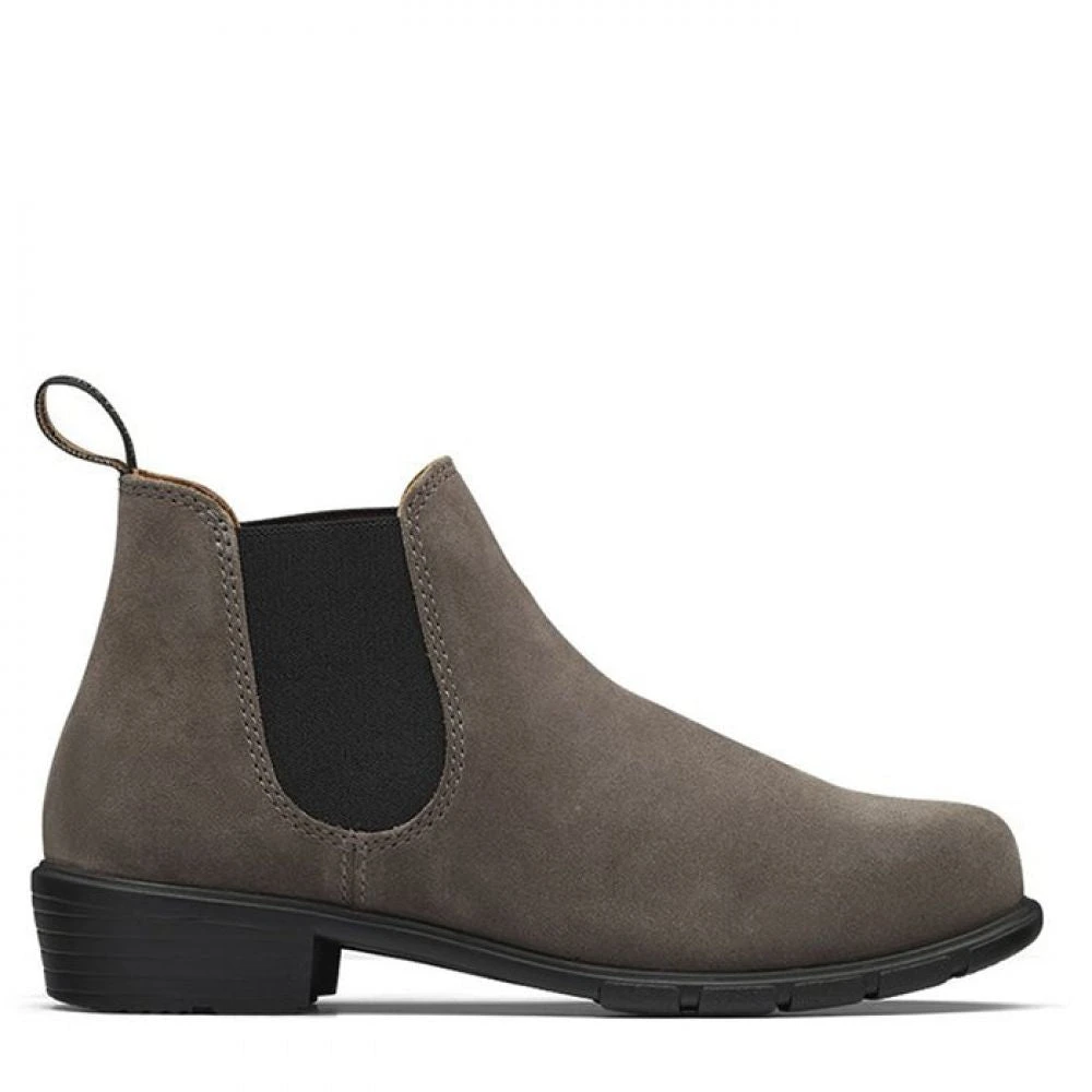 Blundstone Women's Series Low Heel 2173 In Dark Grey Suede - Image 2