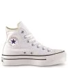 Converse Women's Chuck Taylor All Star Lift High Top In White/White