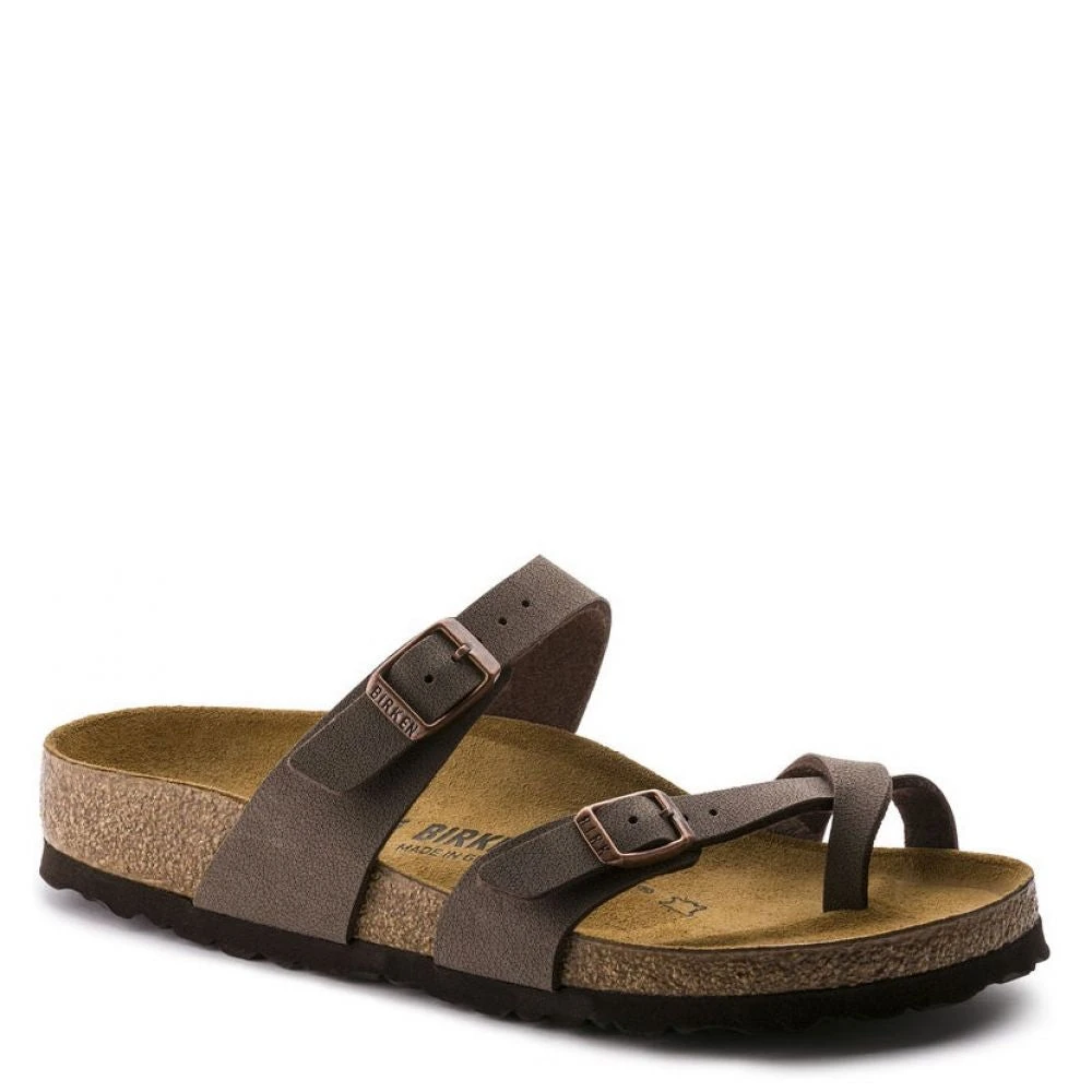 Birkenstock Mayari Birko-Flor Nubuck In Mocha (Narrow Width) - Image 2