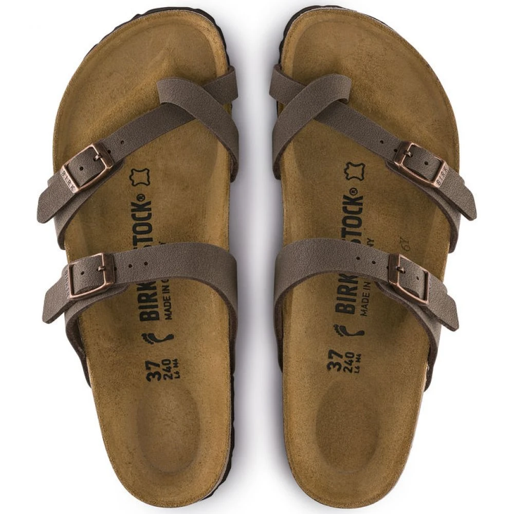 Birkenstock Mayari Birko-Flor Nubuck In Mocha (Narrow Width) - Image 4