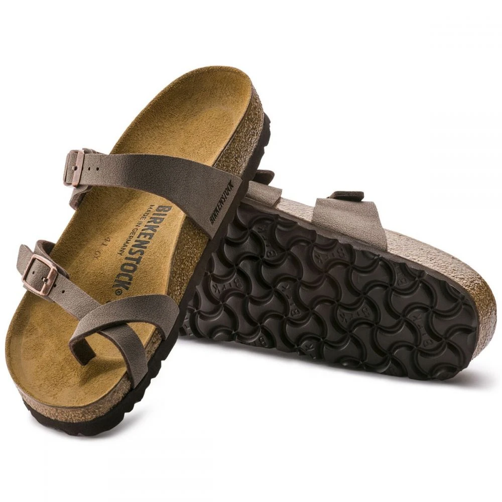 Birkenstock Mayari Birko-Flor Nubuck In Mocha (Narrow Width) - Image 3