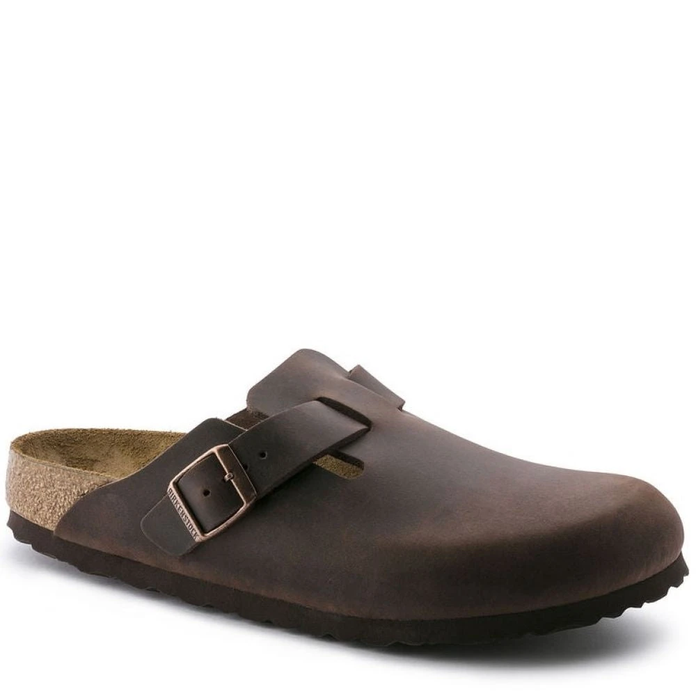 Birkenstock Women's Boston Oiled Leather In Habana (Narrow Width) - Image 3