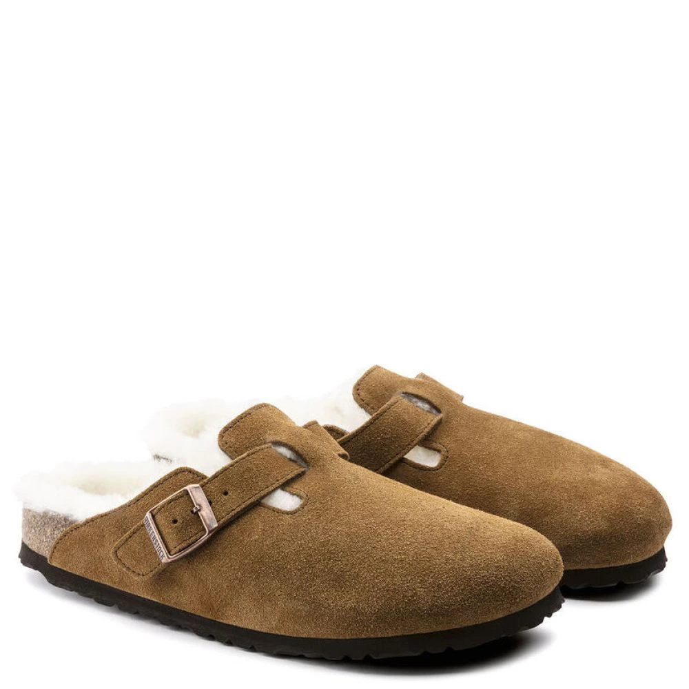Birkenstock Boston Shearling In Mink - Image 2