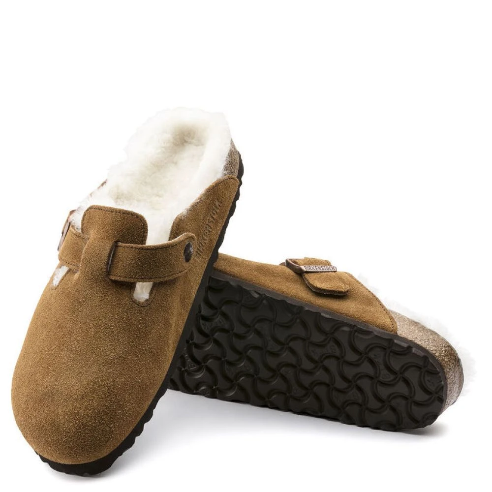 Birkenstock Boston Shearling In Mink - Image 3