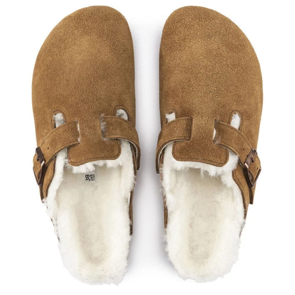 Birkenstock Boston Shearling In Mink - Image 4