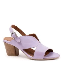 Bueno Women's Chloe Heeled Sandal II In Lilac
