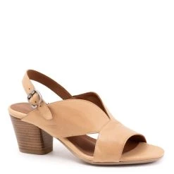 Bueno Women's Chloe Heeled Sandal II In Light Tan