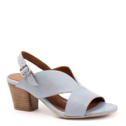 Bueno Women's Chloe Heeled Sandal II In Powder Blue