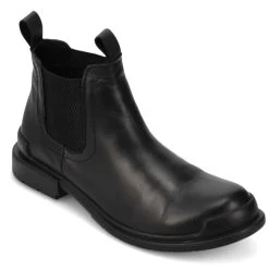 Bueno Women's Easy Leather Bootie In Black