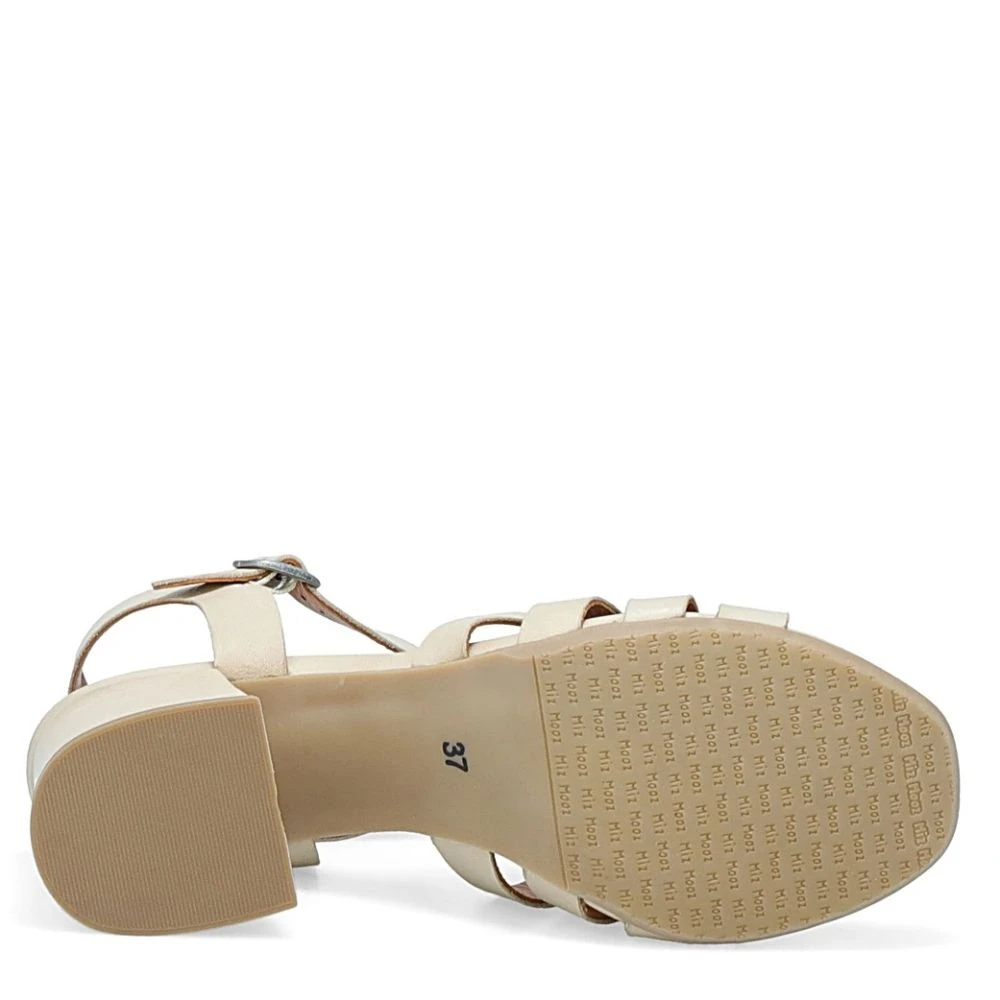 Miz Mooz Women's Boardwalk Heeled Sandal In Cream - Image 5