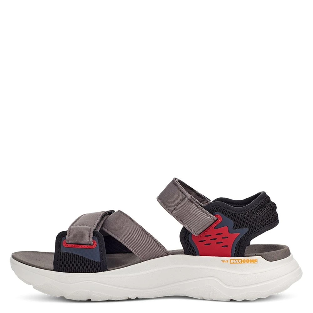 Teva Men's Zymic In Grey/Red - Image 3