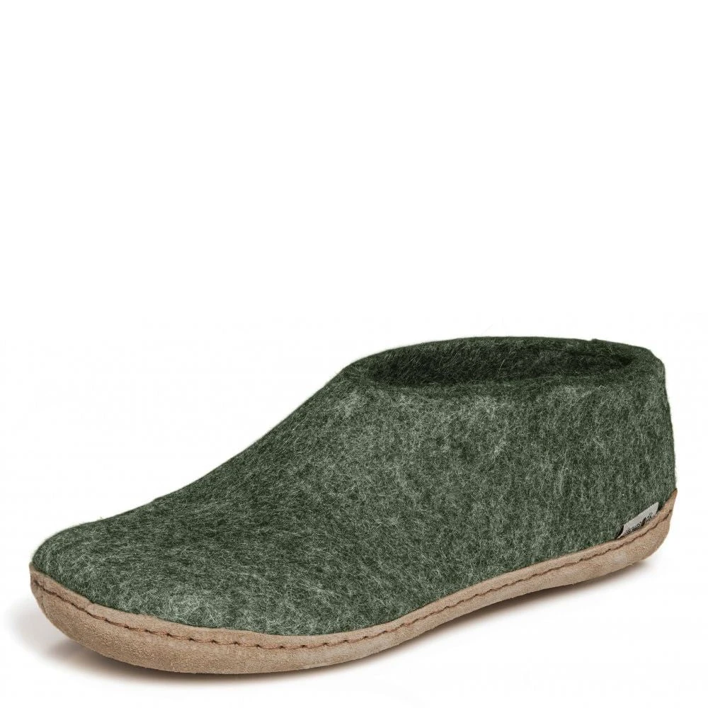 Glerups Shoe Leather Sole In Forest - Image 4