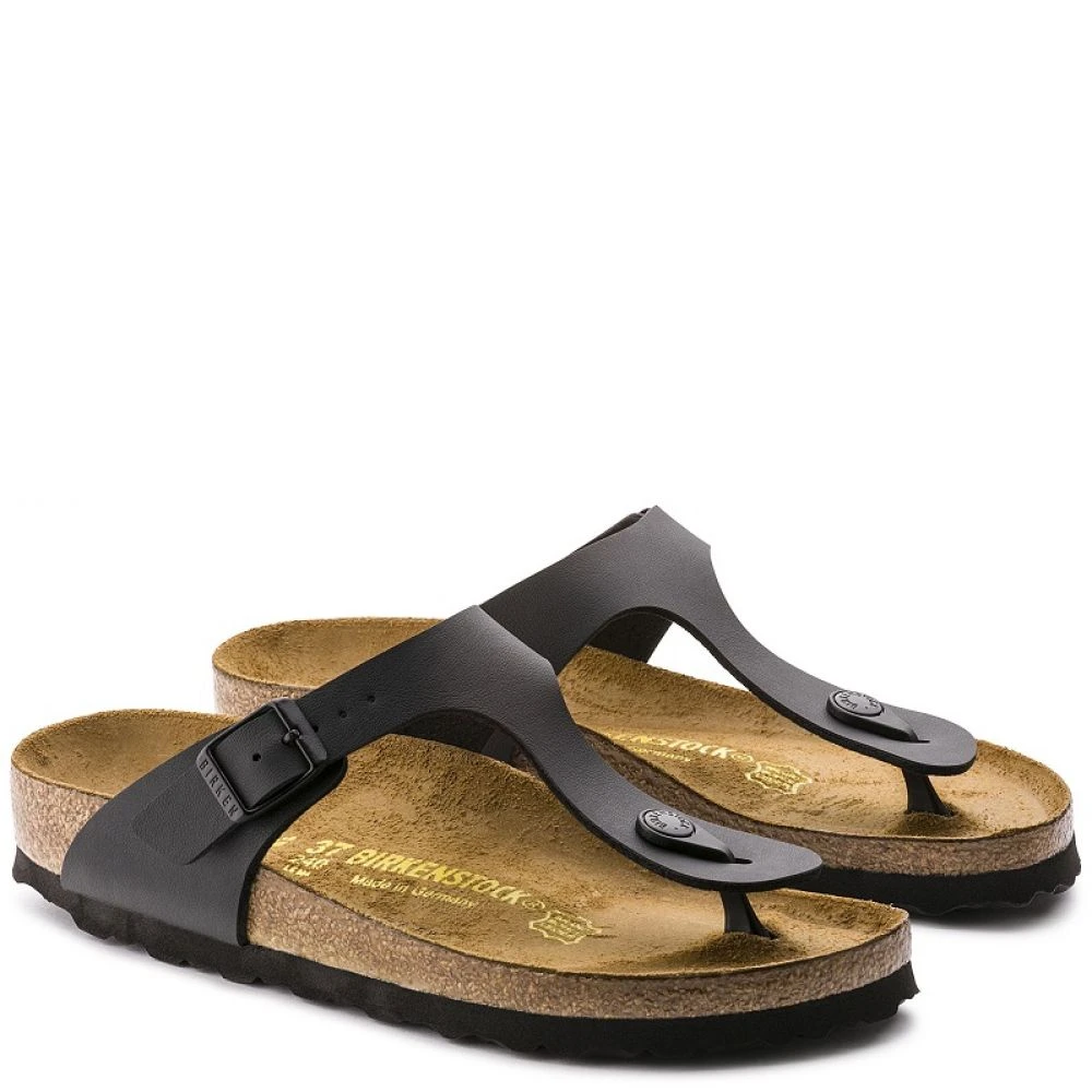 Birkenstock Gizeh Birko-Flor In Black (Narrow Width) - Image 3