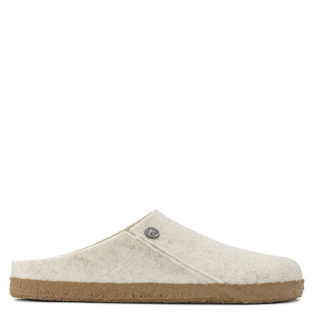 Birkenstock Women's Zermatt Shearling Wool Felt In Ecru (Narrow Width)