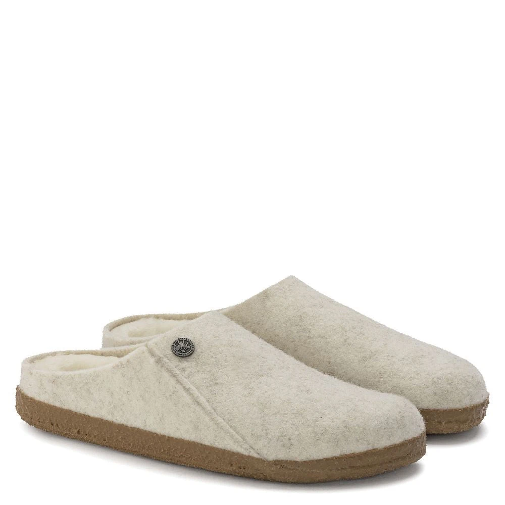 Birkenstock Women's Zermatt Shearling Wool Felt In Ecru (Narrow Width) - Image 2