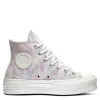 Converse Women's Chuck Taylor All Star Lift Platform Hi Inked In Egret/Gravel/Lt Arctic Pink