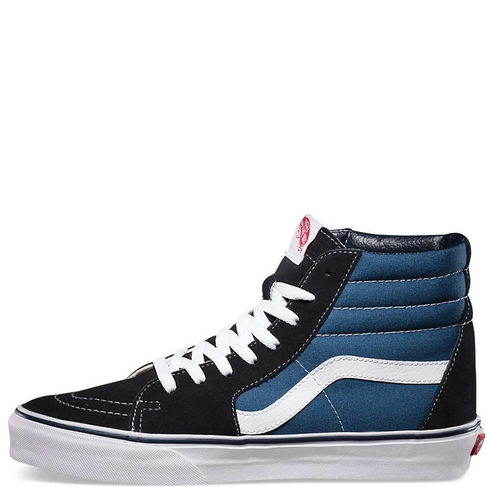 Vans SK8-Hi In Navy/White - Image 4
