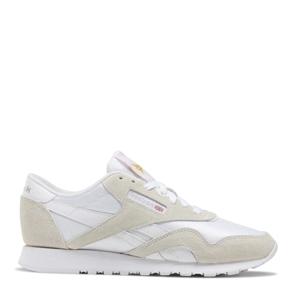 Reebok Women's Classic Nylon In White/Light Grey