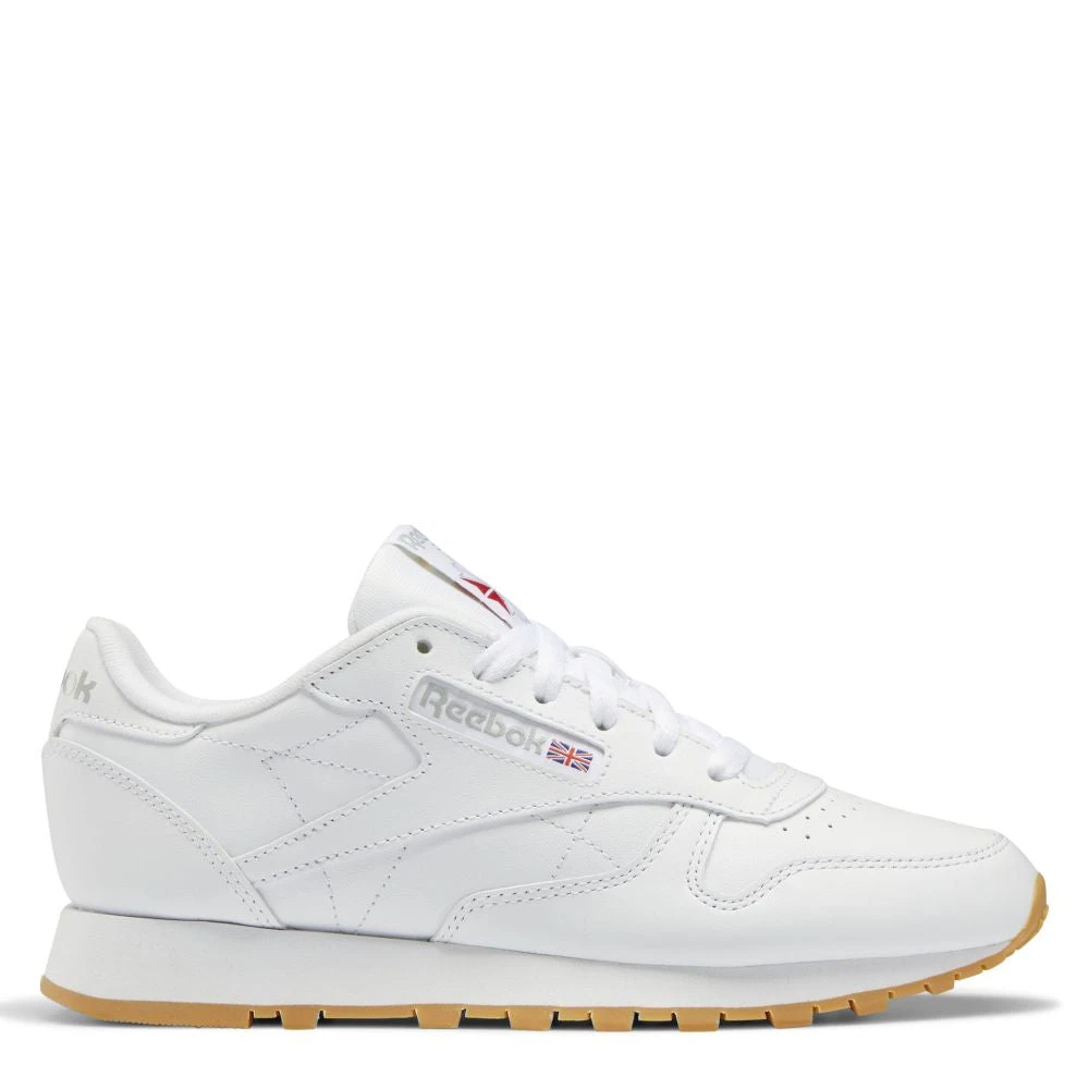 Reebok Women's Classic Leather In Ftwr White/Pure Grey 3/Reebok Rubber Gum-03