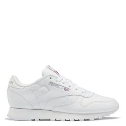 Reebok Women's Classic Leather In Cloud White/Cloud White/Pure Grey 3