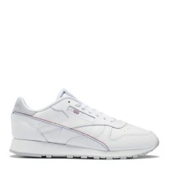 Reebok Men's Classic Leather In Ftwr White/Vector Blue