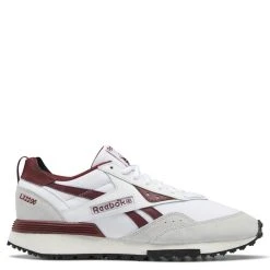 Reebok Men's LX2200 In Ftwr White/Classic Burgundy/Pure Grey 2