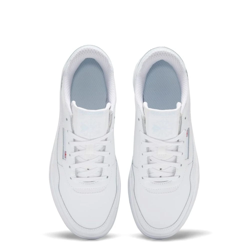 Reebok Women's Court Peak In Ftwr White/Glass Blue/Rbbr White - Image 2