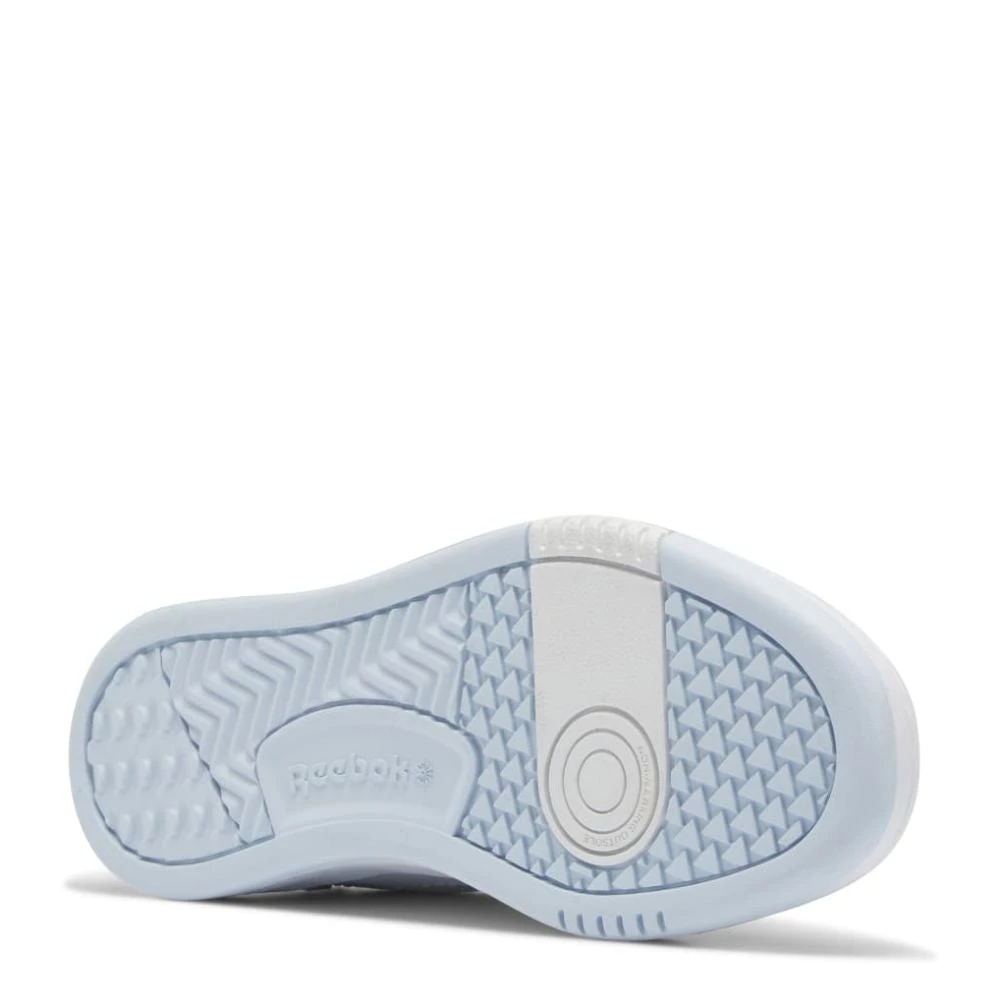Reebok Women's Court Peak In Ftwr White/Glass Blue/Rbbr White - Image 5