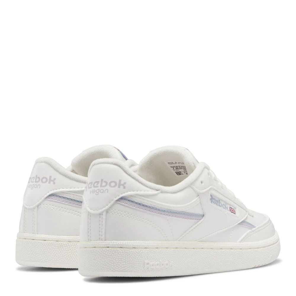 Reebok Women's Vegan Club C 85 In Chalk/Gable Grey/Quartz Glow - Image 3