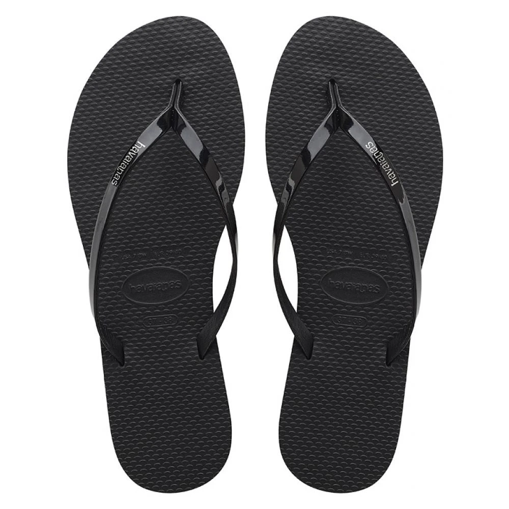 Havaianas Women's You Metallic Flip Flop BK In Black
