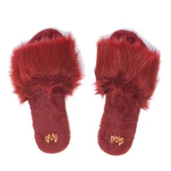 Malvados Women's Slumber Slipper In Merlot