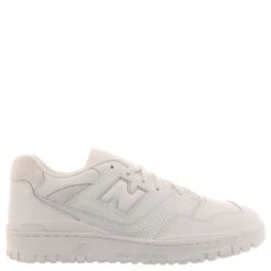 New Balance 550 In White With White And White