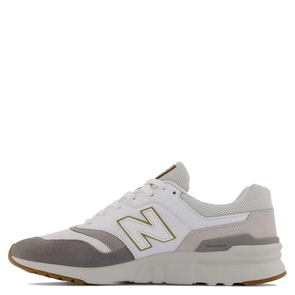 New Balance Men's 997H In White With Grey - Image 3