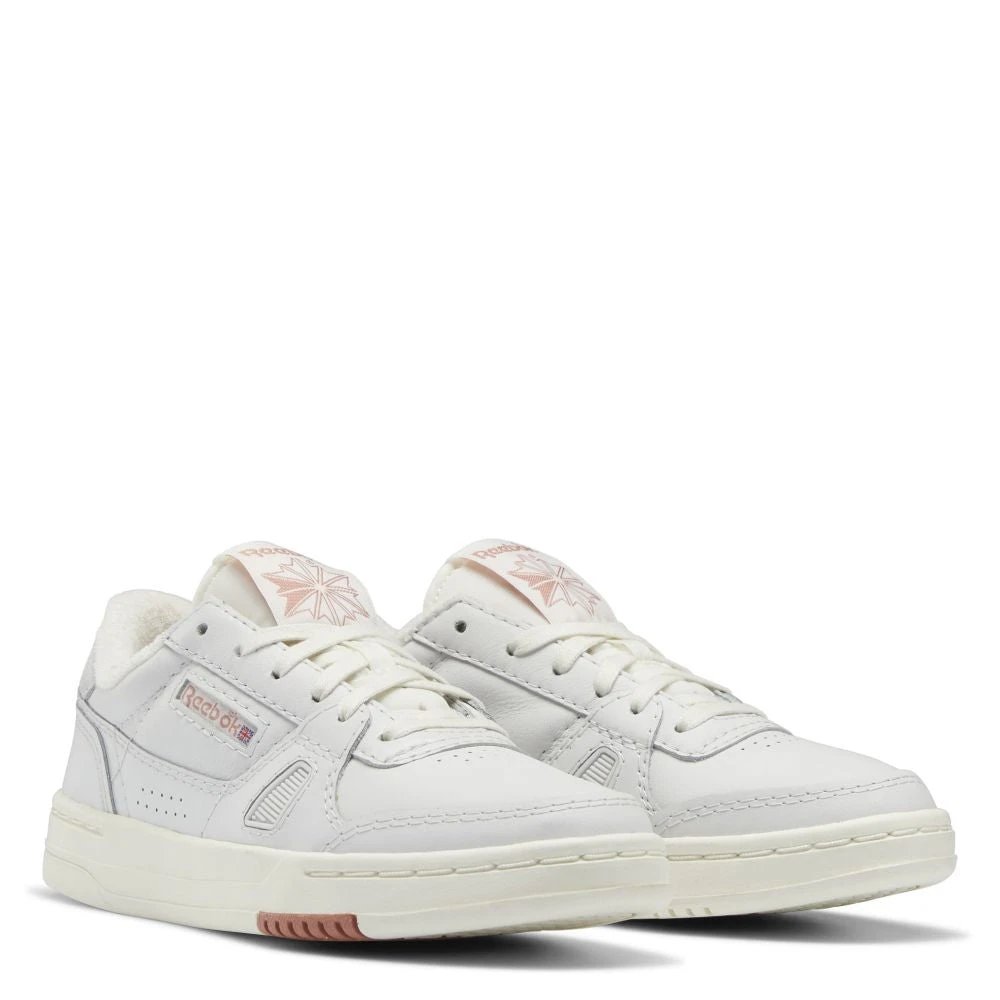 Reebok Women's LT Court In Cold Grey/Canyon Coral/Chalk - Image 2