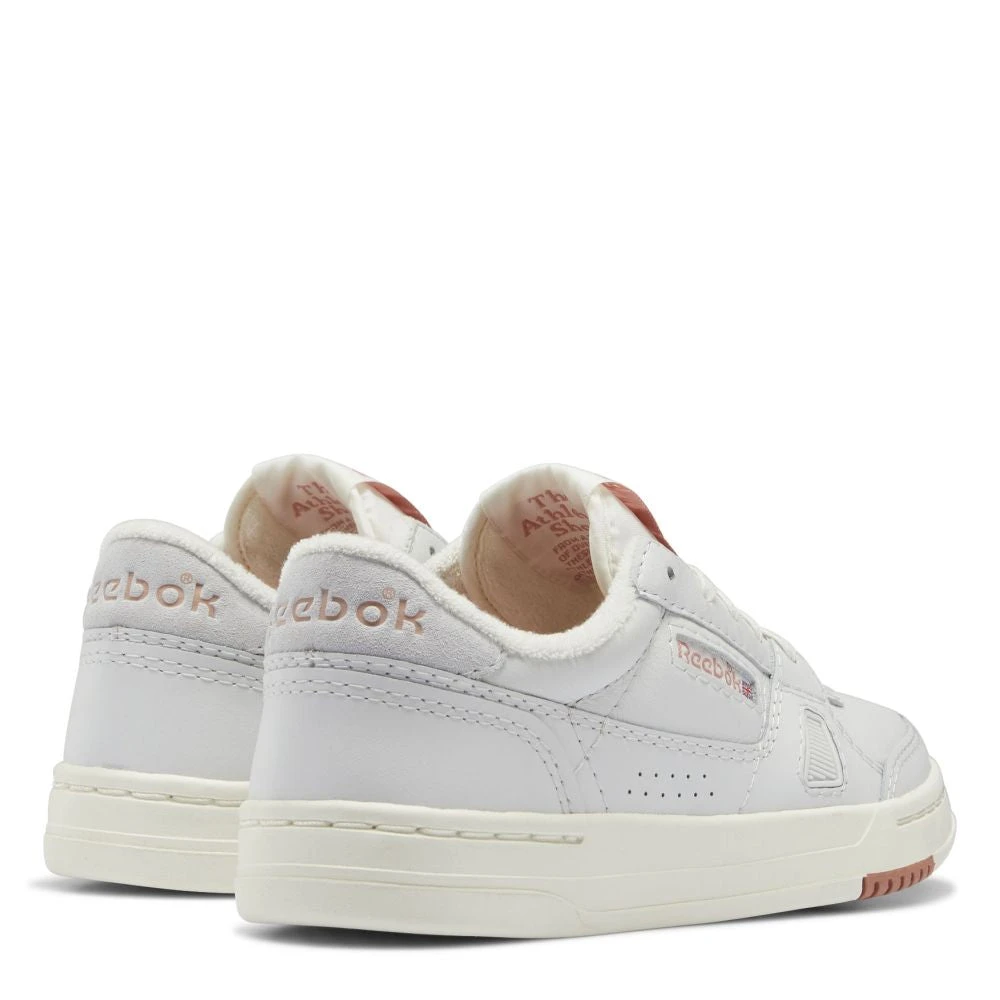 Reebok Women's LT Court In Cold Grey/Canyon Coral/Chalk - Image 3