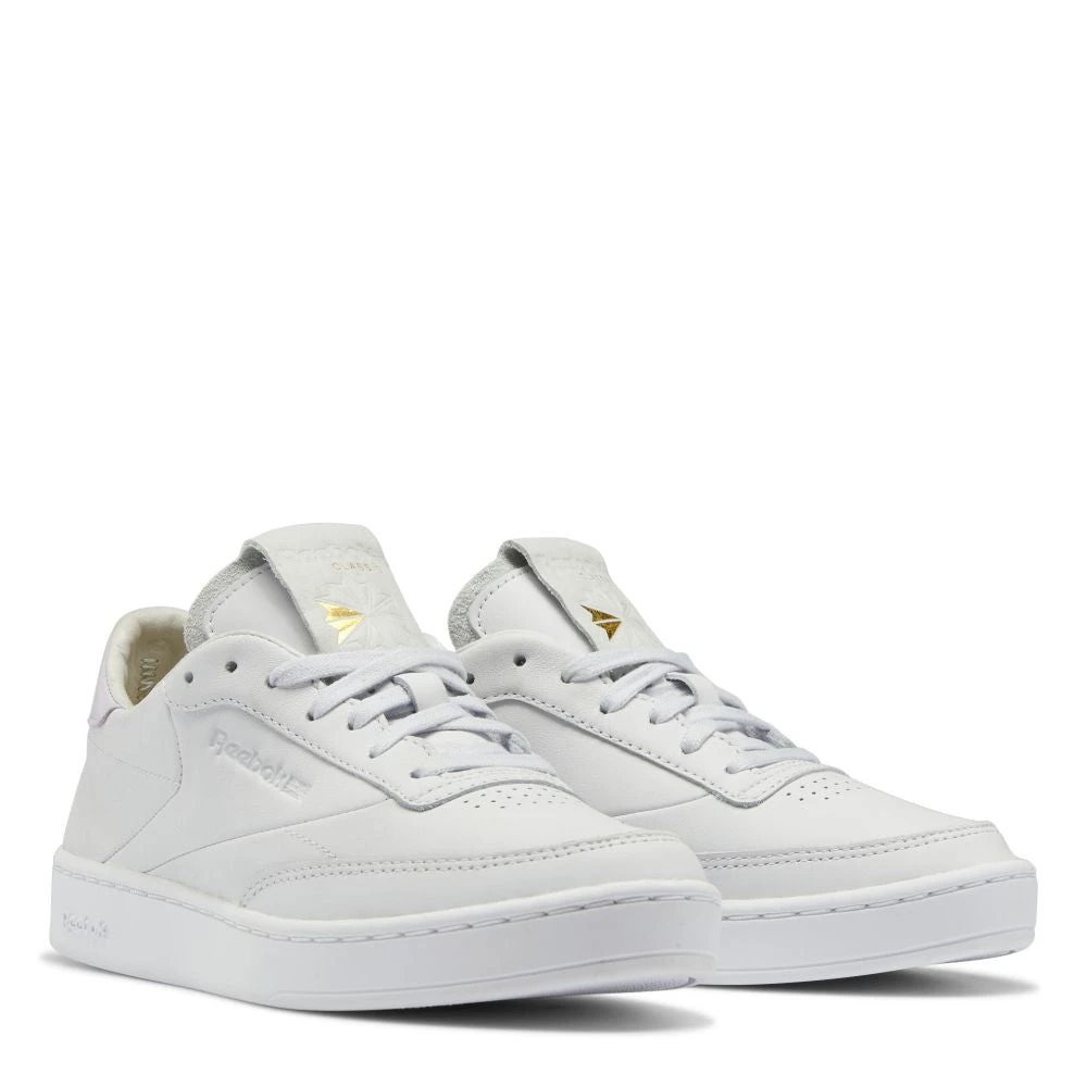 Reebok Women's Club C Clean In Cold Grey/Ftwr White/Quartz Glow - Image 2