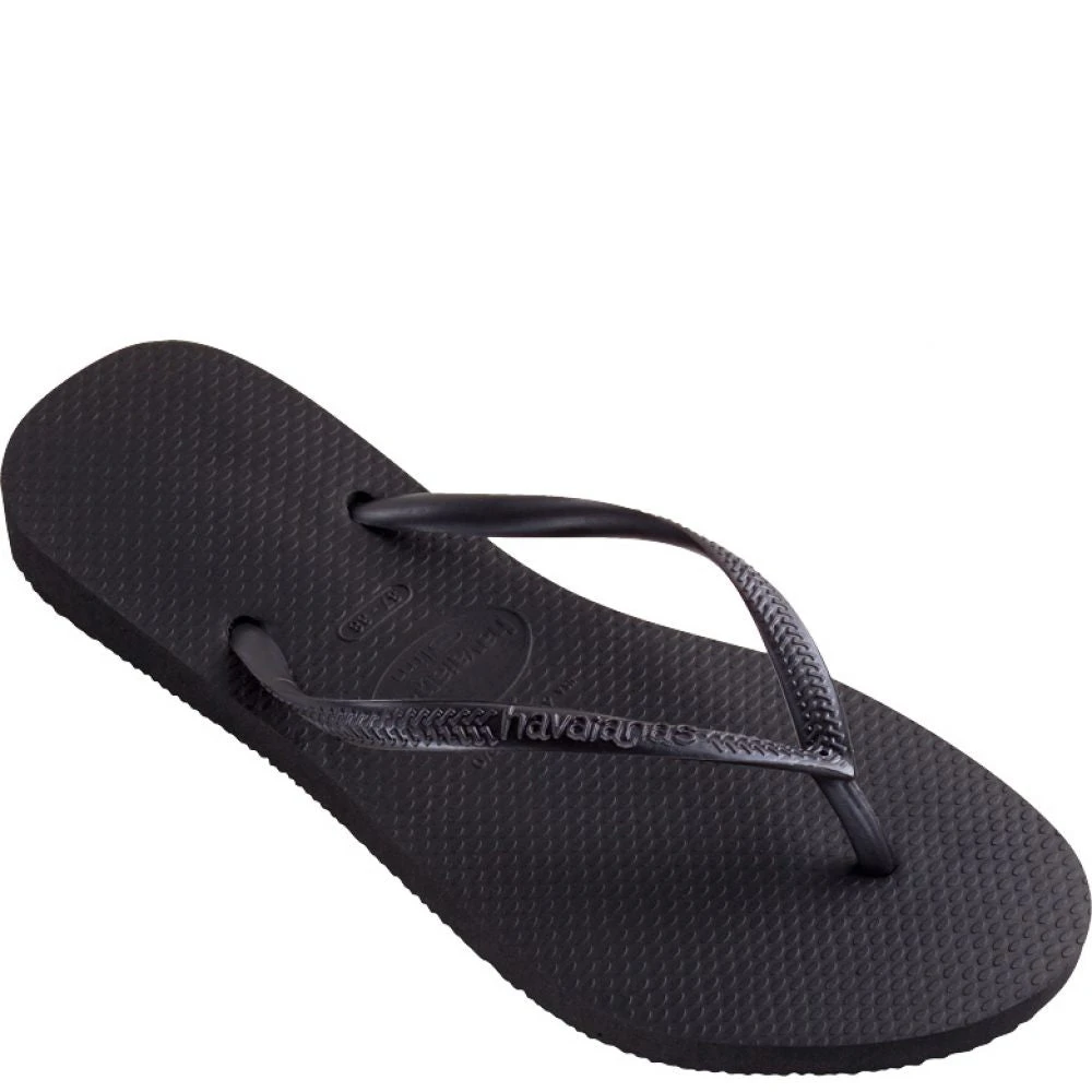 Havaianas Women's Slim Flip Flop In Black - Image 2
