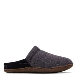 Sorel Women's Nakiska Scuff Slipper In Black/Natural