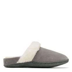 Sorel Women's Nakiska Slide II Slipper In Quarry/Grill