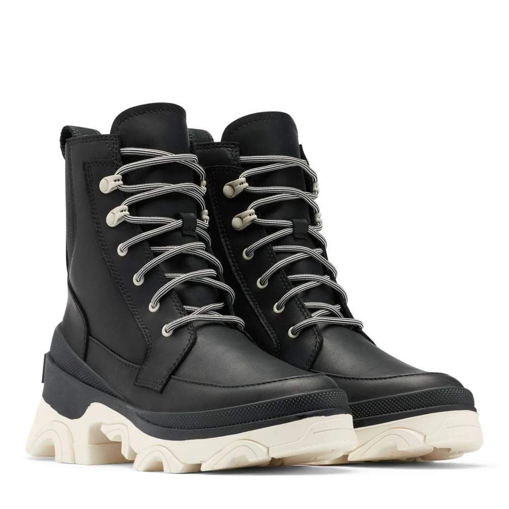 Sorel Women's Brex Lace Bootie In Black/Chalk - Image 2