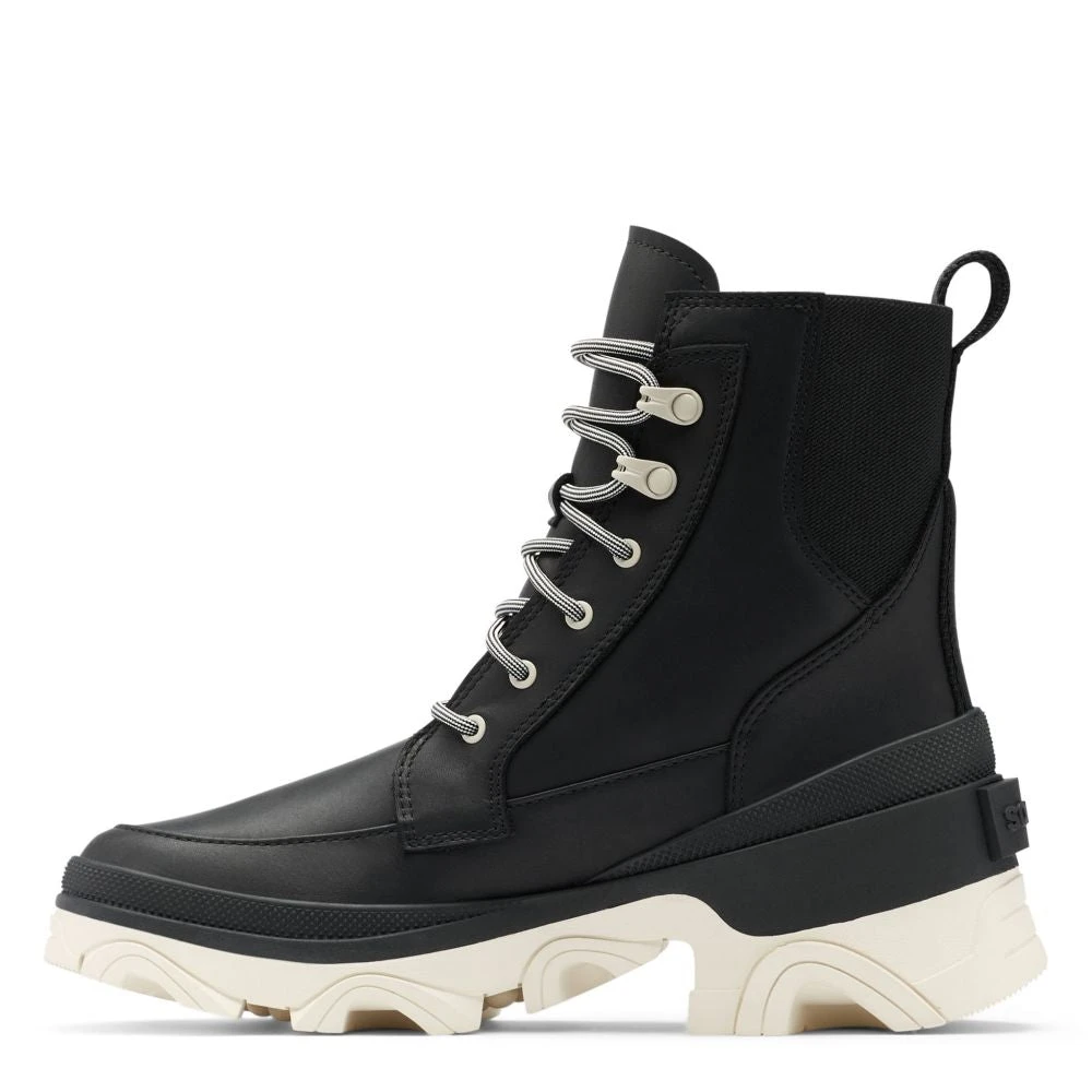 Sorel Women's Brex Lace Bootie In Black/Chalk - Image 3