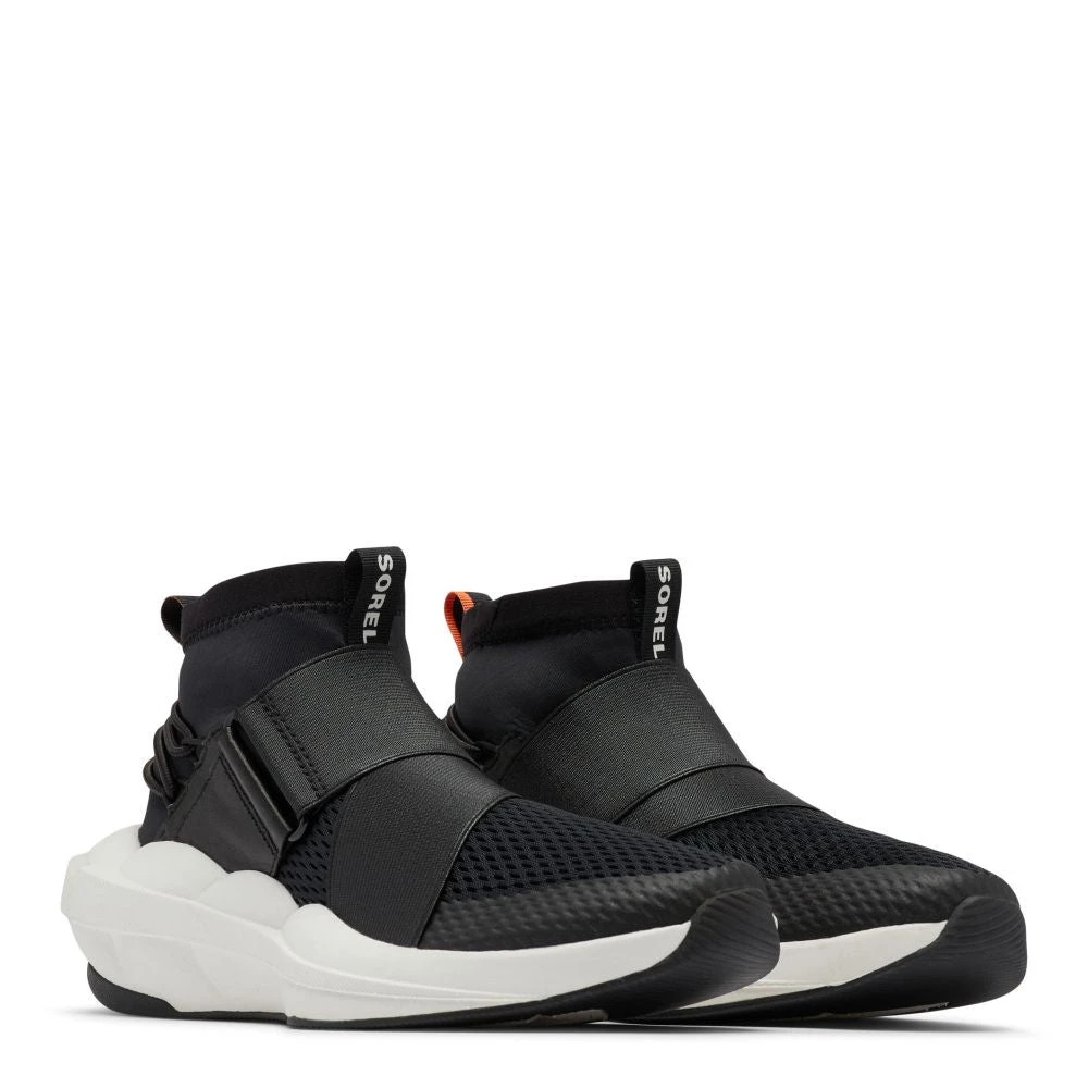 Sorel Women's Explorer Defy Mid In Black/Sea Salt - Image 2