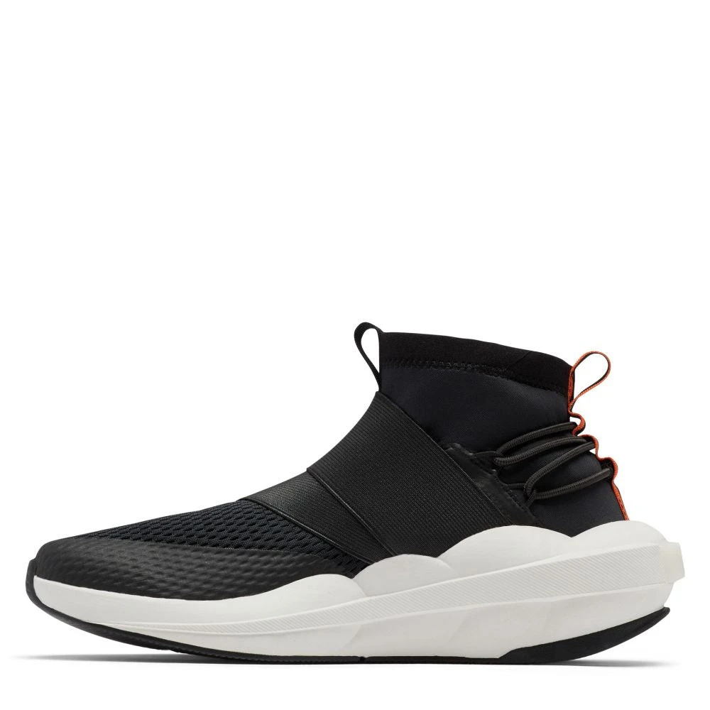 Sorel Women's Explorer Defy Mid In Black/Sea Salt - Image 3